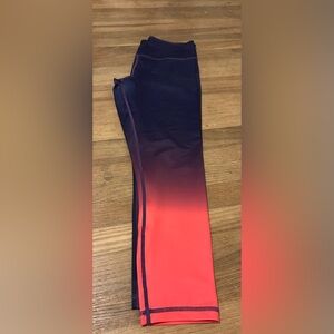 zyia ombré workout leggings